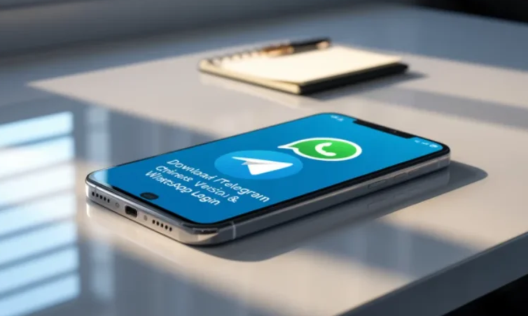 Chinese freelancers manage international clients using WhatsApp Web and Telegram communication tools