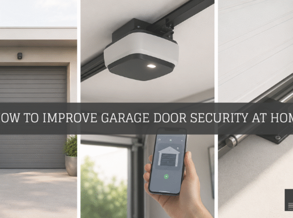 How to Improve Garage Door Security at Home