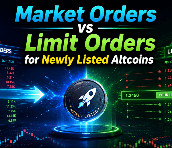 Market Orders vs Limit Orders for Newly Listed Altcoins: Which Should You Use?